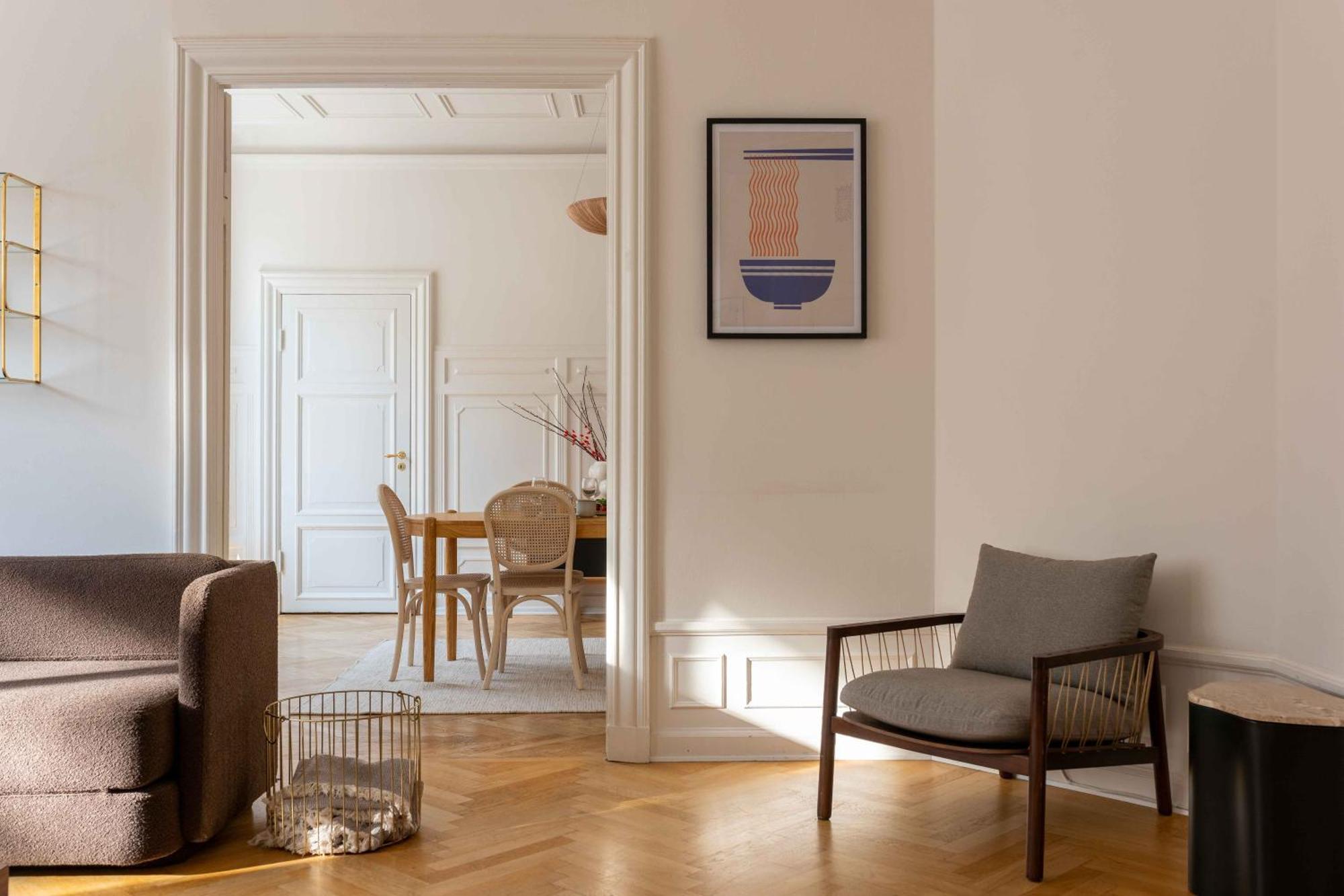 Lovely 3Br Manor Apartment 5 Min From Tivoli Gardens كوبنهاجن المظهر الخارجي الصورة